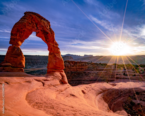 Delicate Arch Sunset