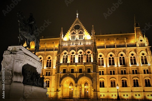 Photography Budapest Parlament at Night