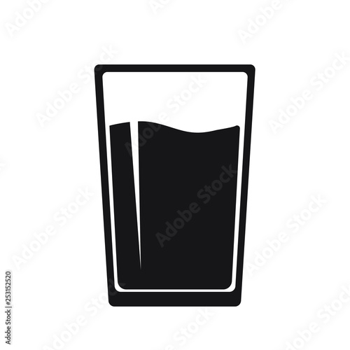 Water glass icon