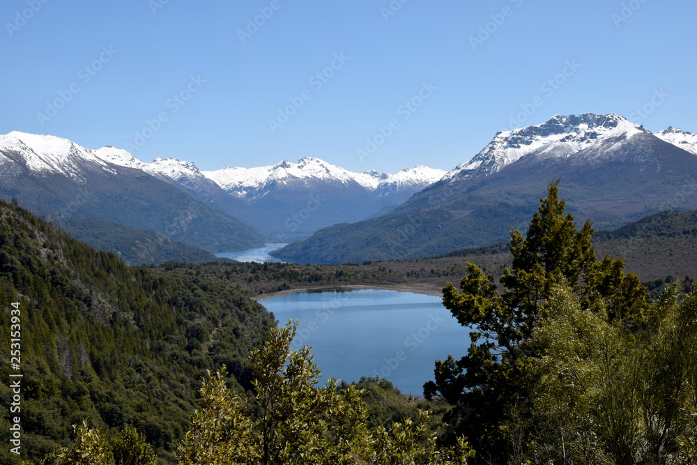 Fototapeta lake in the mountains