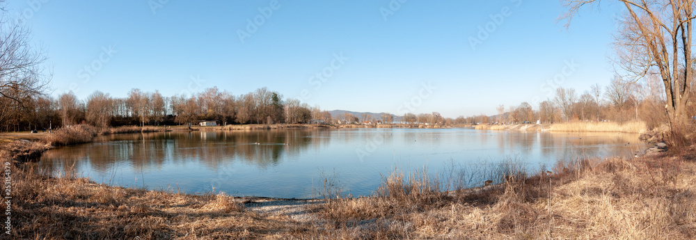 calm lake panorama calm lake panorama