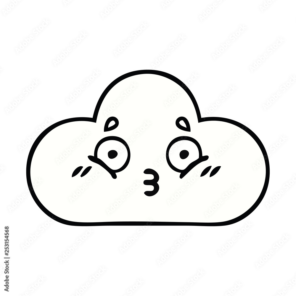 cute cartoon white cloud cute cartoon white cloud