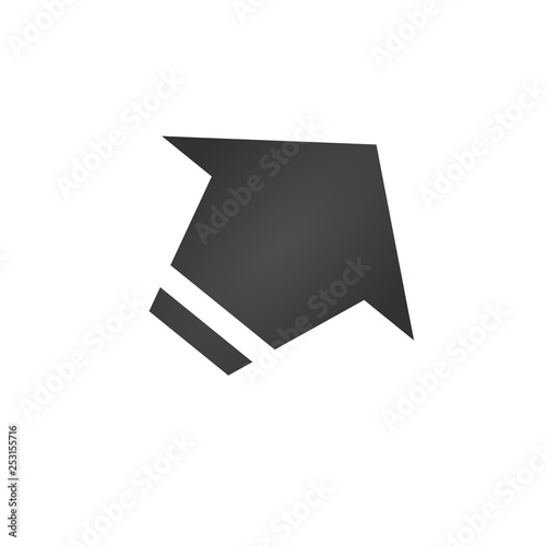 Directional wide dashed Arr...