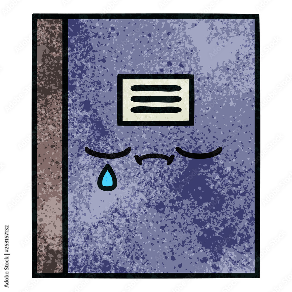 retro grunge texture cartoon notebook retro grunge texture cartoon notebook
