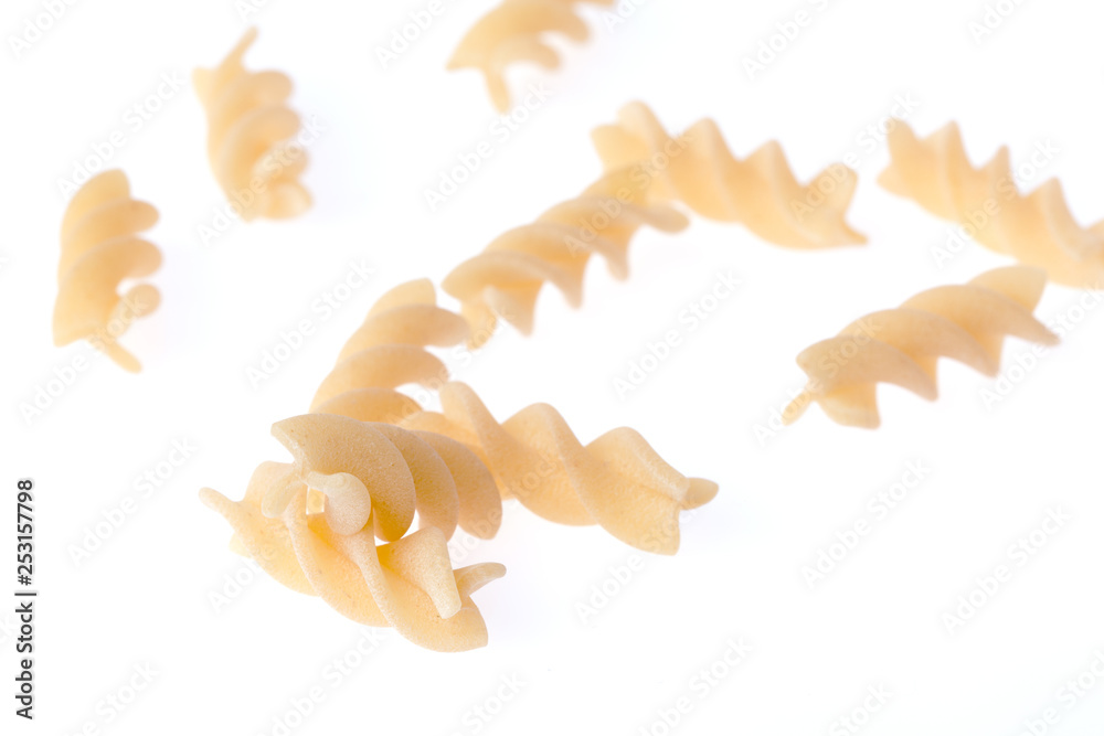 Raw food Italian Macaroni. Pasta isolated on white background. Raw food Italian Macaroni. Pasta isolated on white background.
