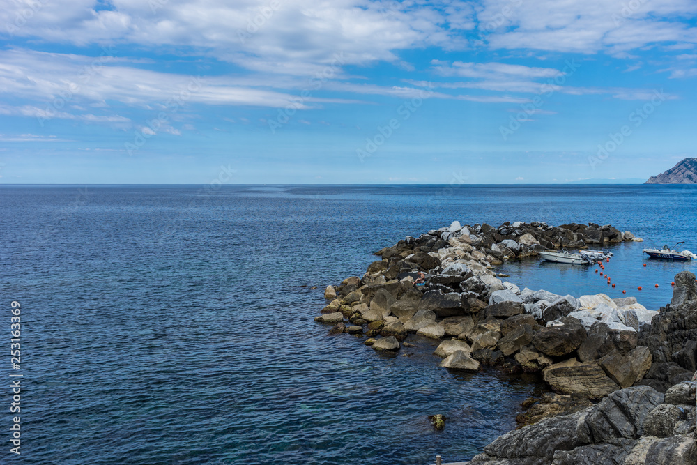 Italy,Cinque Terre,Riomaggiore, a large body of water