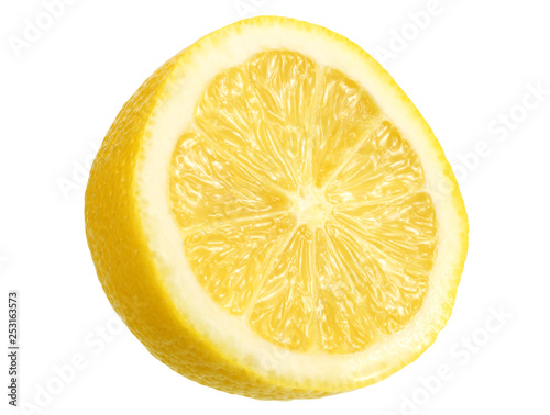 lemon isolated on white background. healthy food