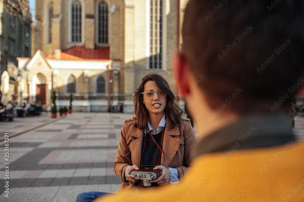 Fototapeta premium We make memories wherever we go