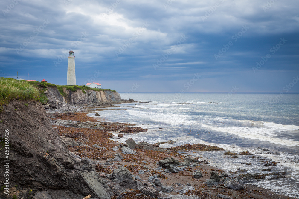 Cap des Rosiers Lighthouse in Quebec