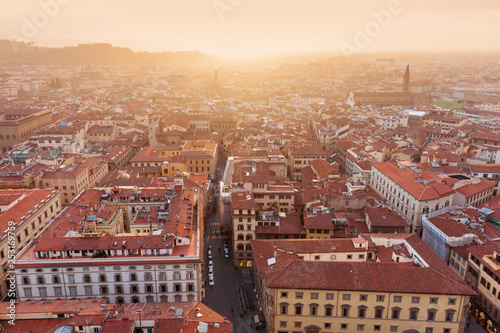 Florence aerial view © Henryk Sadura