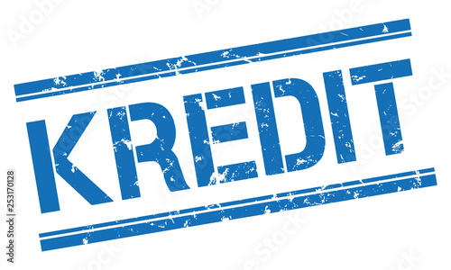 Stempel vector kredit