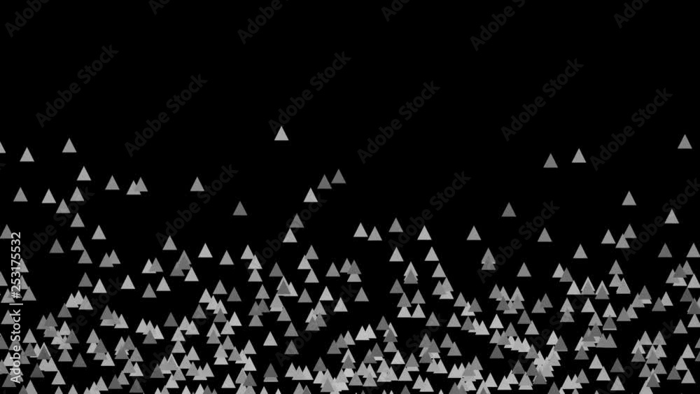 White and gray triangles dancing background White and gray triangles dancing background