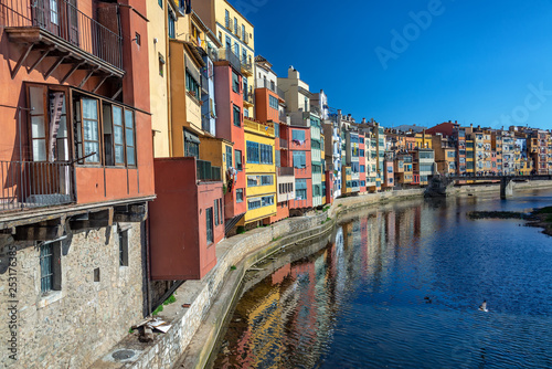 Beautiful View of Girona, Spain