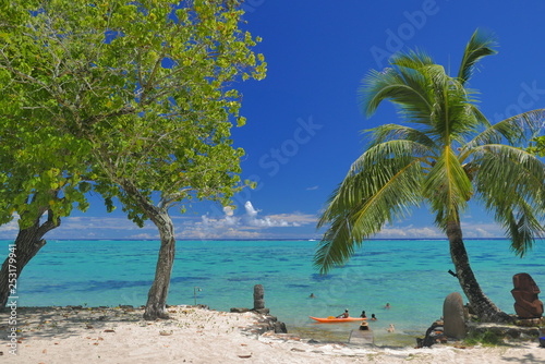 lagon de moorea polynesie