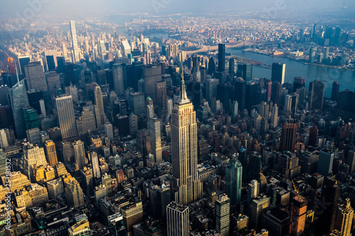 Aerial of NYC