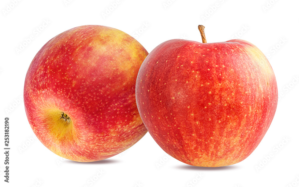Fresh red apple isolated on white background with clipping path Fresh red apple isolated on white background with clipping path