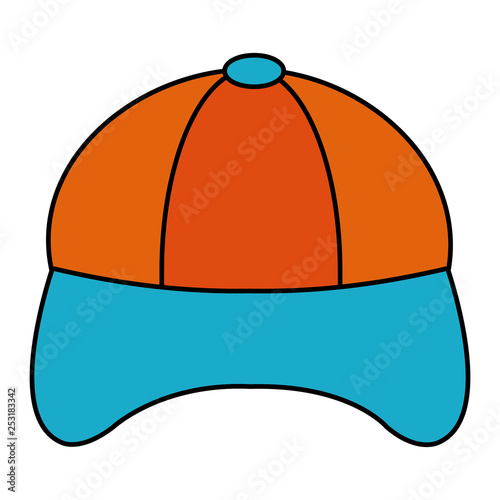 sport cap cartoon