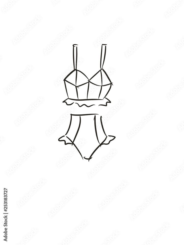 underwear scetch