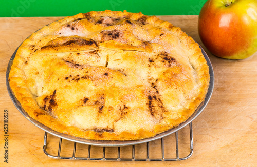 Apple Pie on Cooling Rack