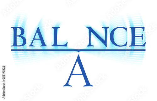 Balance: Iconic letter design