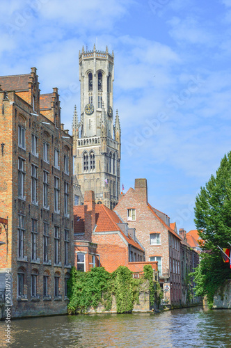 Gabled houses in Brugge