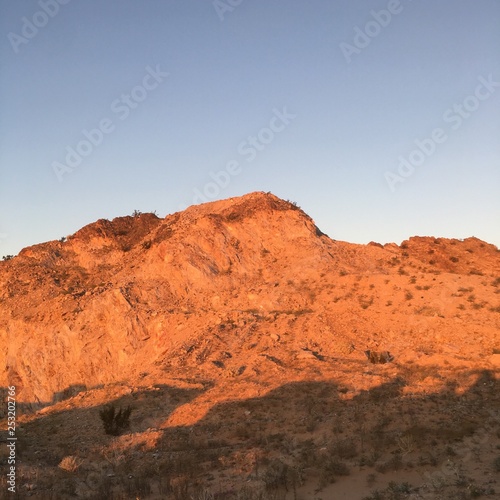 Peak on the desert