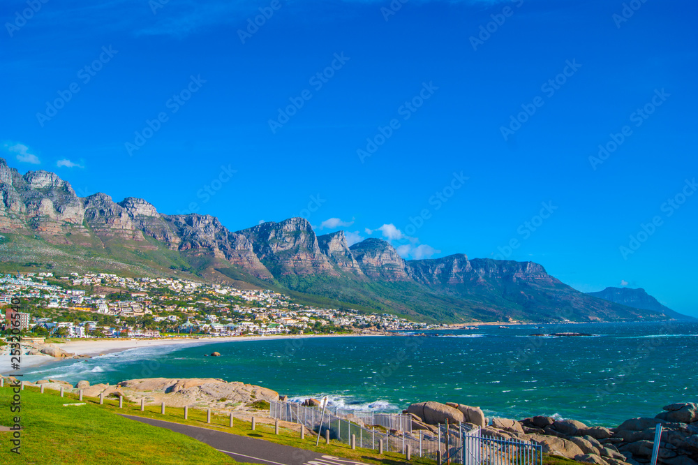 view of south african coastline