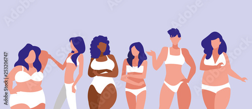 Illustration of women