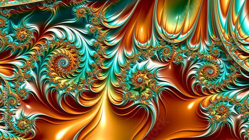 Digital artwork, geometric texture, Abstract background, fractal design,