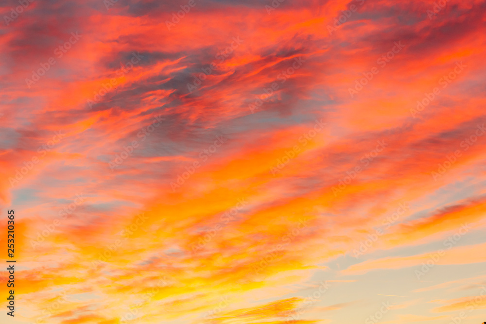 Fototapeta premium Beautiful London Sunset