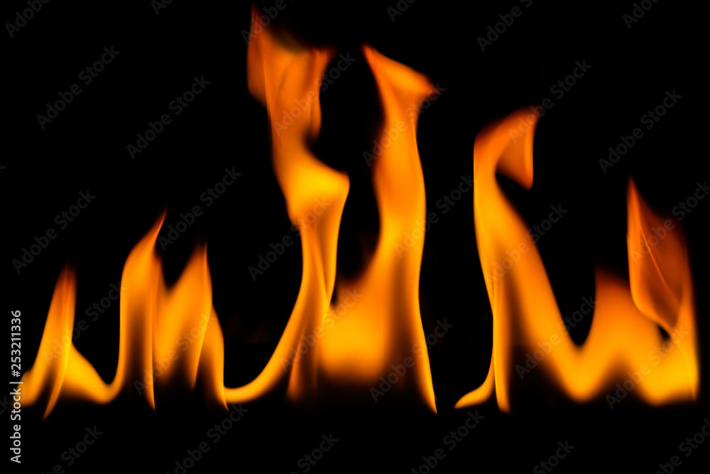 Fire flames background Fire flames background