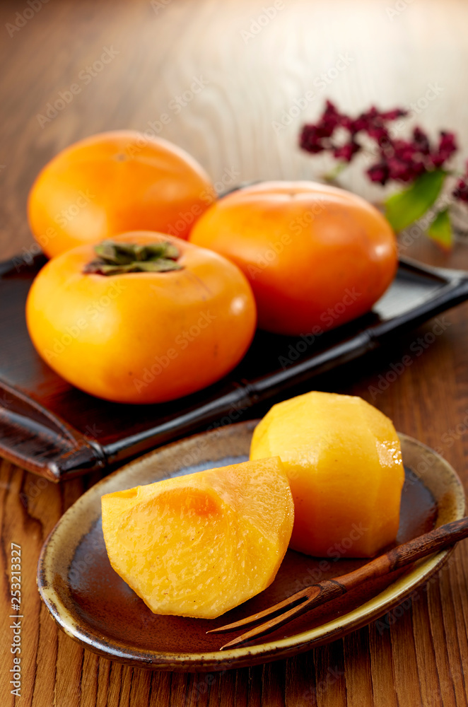 Japanese persimmon (刀根柿) Japanese persimmon (刀根柿)