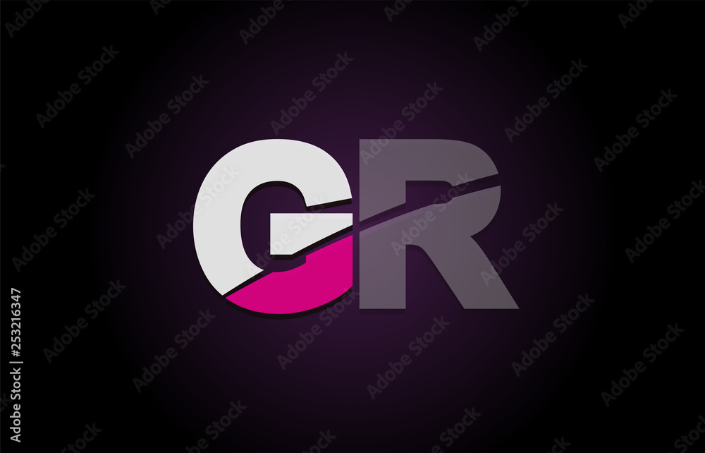 Design of alphabet letter logo combination Design of alphabet letter logo combination