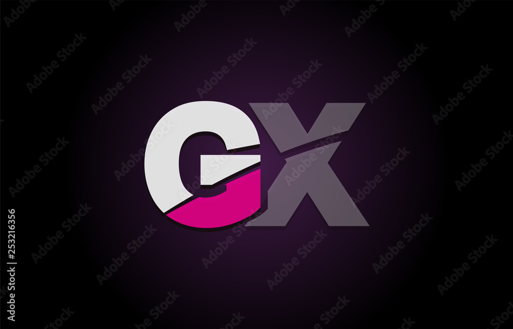 Design of alphabet letter logo combination Design of alphabet letter logo combination