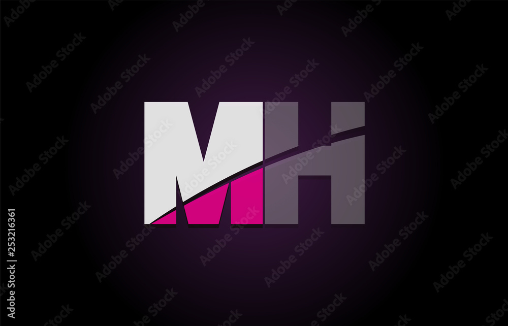 Design of alphabet letter logo combination Design of alphabet letter logo combination