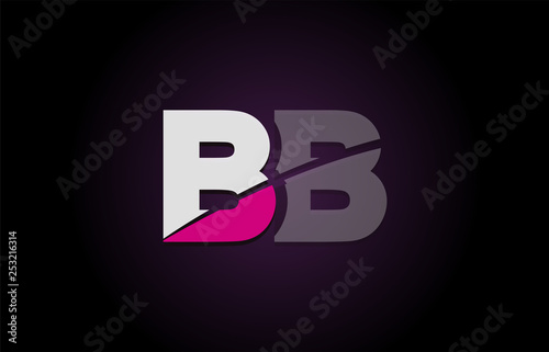 Design of alphabet letter logo combination
