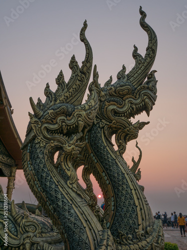Wat Sirindhornwararam at Ubon Ratchathani   Thailand.
