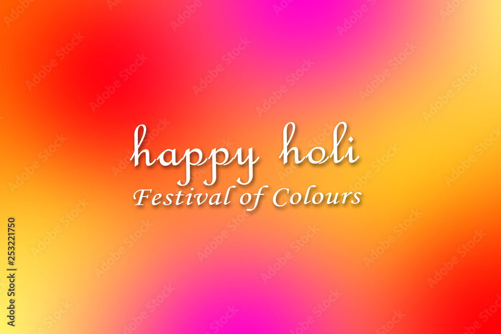 Happy Holi greeting background concept on colorful background. Happy Holi greeting background concept on colorful background.