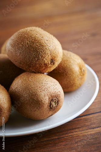 Fresh kiwi fruits 