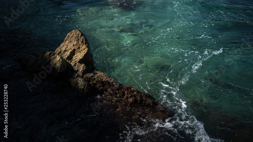 sea and rocks