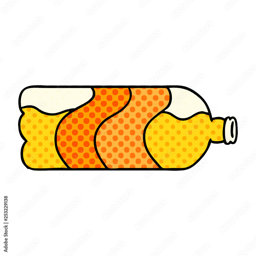 cartoon doodle of a soda bottle cartoon doodle of a soda bottle