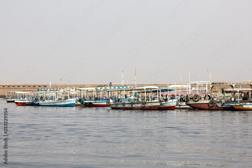 Small harbor on Nile
