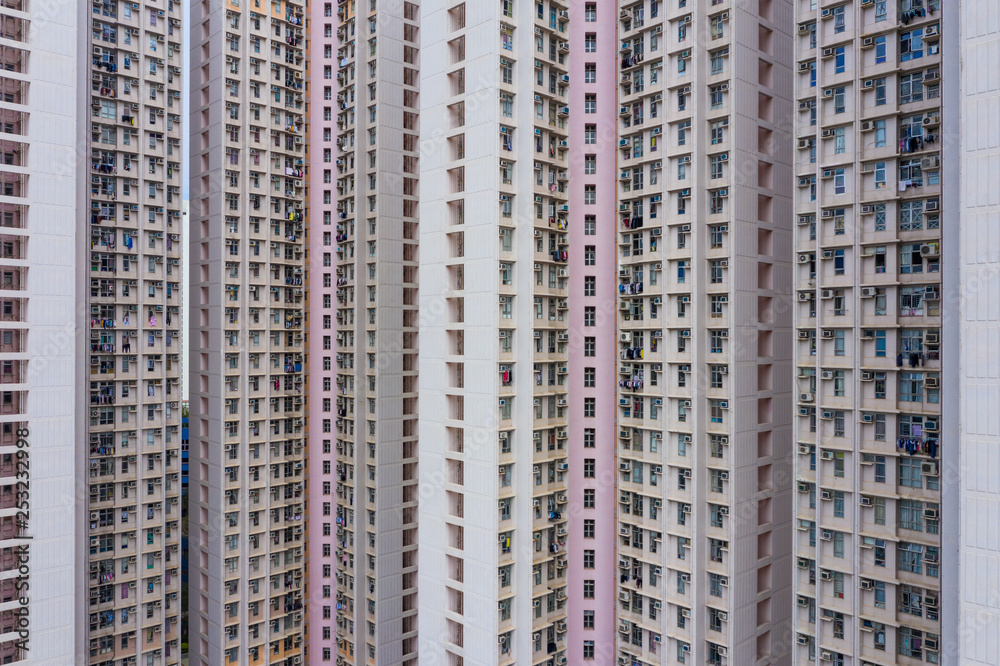 Skyscraper building facade Skyscraper building facade