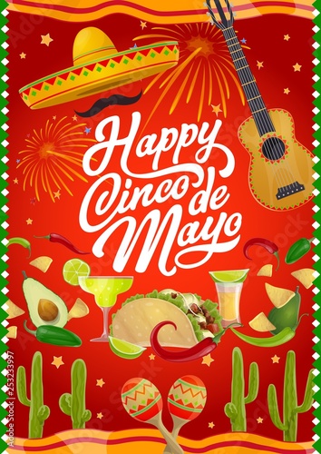 Happy Cinco de Mayo, Mexican holiday greetings