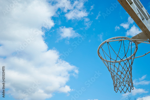 Outdoor basketball ring  © mnimage