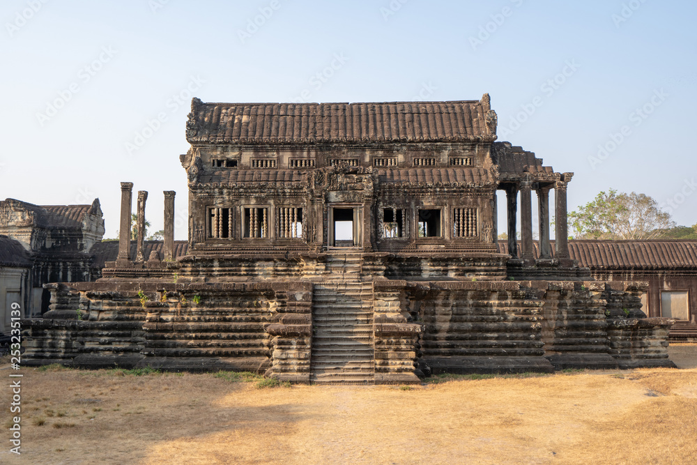 Library in Angkor Wat temple