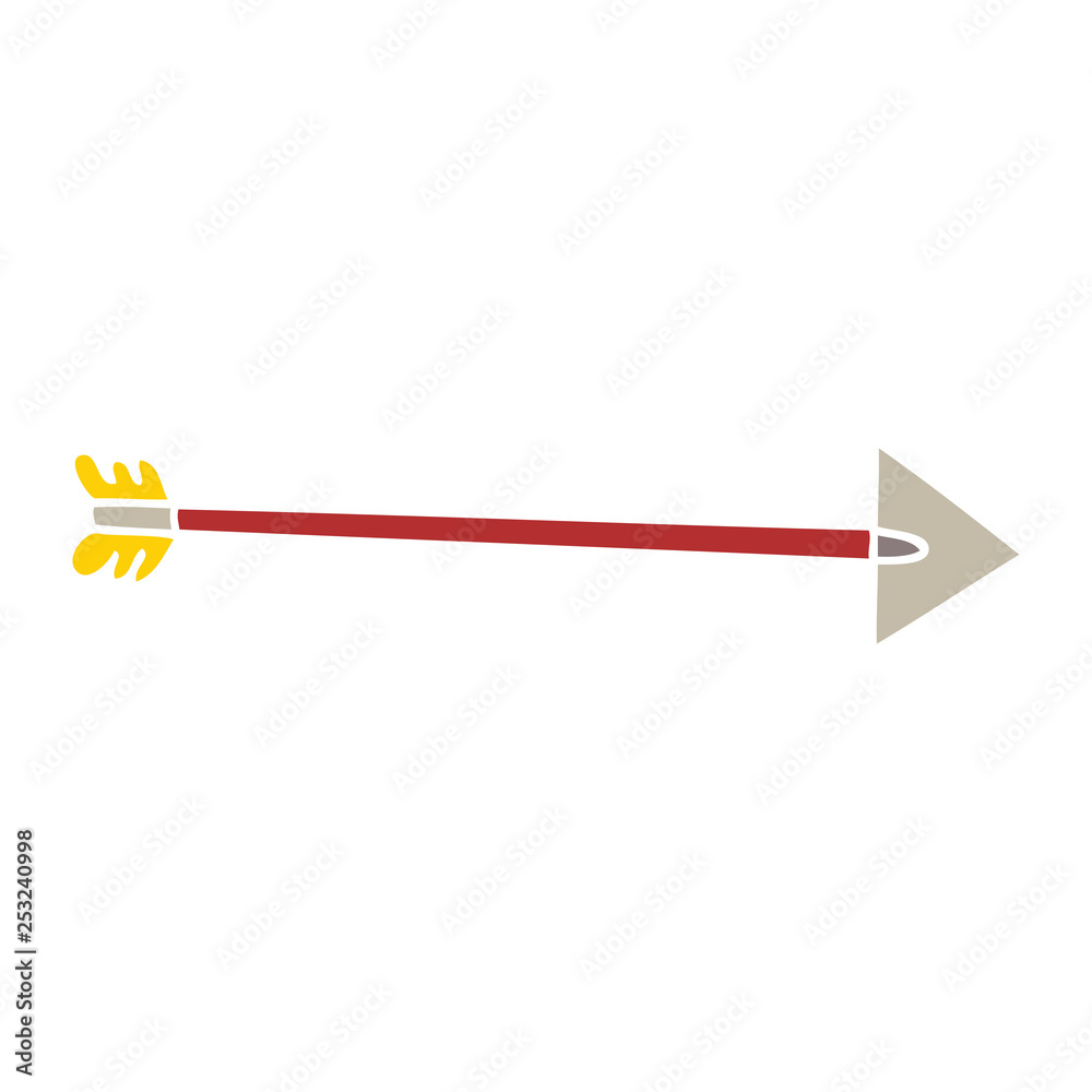quirky hand drawn cartoon arrow quirky hand drawn cartoon arrow