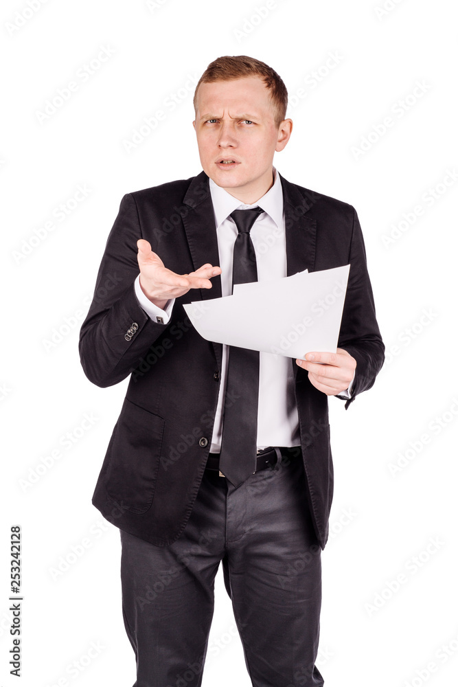 man in black suit. emotions, facial expressions, feelings, body language, signs. man in black suit. emotions, facial expressions, feelings, body language, signs.
