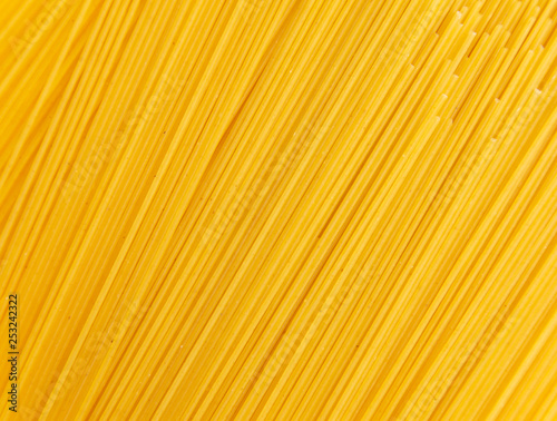 Pasta from dough as an abstract background