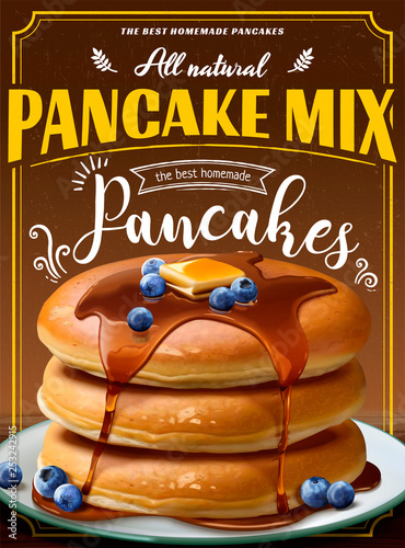 Souffle pancake mix ads